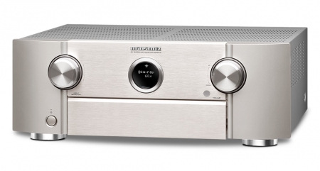 Marantz SR6013 bioreceiver, silver i gruppen Hjemmestereo / Forstærker / Hjemmebiografforstærker hos BRL Electronics (111SR6013S)