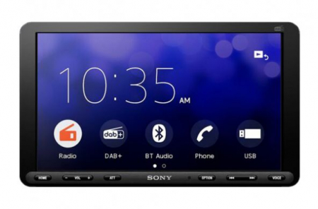 Sony XAV-AX8050D, bilstereo med CarPlay, DAB+ och 3 par lågnivå i gruppen Bilstereo / Autoradio / 2DIN hos BRL Electronics (120XAVAX8050)