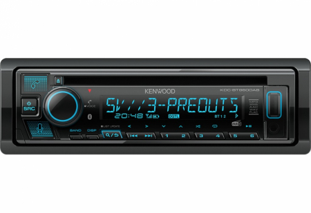 Kenwood KDC-BT960DAB, bilstereo med Bluetooth och DAB+ och 3 par lågnivå med 5V i gruppen Bilstereo / Autoradio / 1DIN hos BRL Electronics (121KDCBT960DAB)