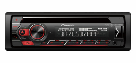 Pioneer DEH-S420BT, bilstereo med Bluetooth, AUX och USB i gruppen Bilstereo / Autoradio / 1DIN hos BRL Electronics (135DEHS420BT)