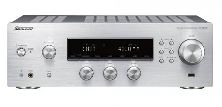 Pioneer SX-N30AE receiver med nätverk, silver i gruppen Hjemmestereo / Forstærker / Stereoforstærker hos BRL Electronics (135SXN30AES)