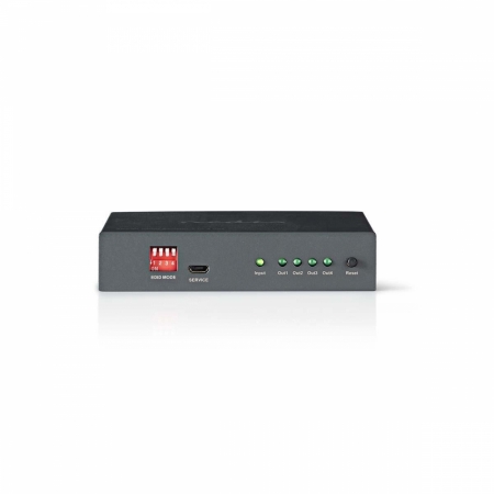 Nedis HDMI-splitter 4-port - 1x HDMI-ingång & 4x HDMI-utgångar i gruppen Hemmaljud / Kablar / HDMI hos BRL Electronics (176VSPL3404AT)