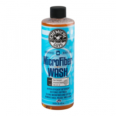 Chemical Guys Microfiber Wash rengöring av mikrofiber, 473 ml i gruppen Bilstereo / Bilpleje / Mikrofiberklude hos BRL Electronics (179CWS20116)