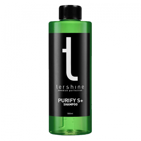 Tershine Purify S+ - Shampoo, keramisk shampoo med lakbeskyttelse, 500 ml i gruppen Bilstereo / Bilpleje / Bilshampoo hos BRL Electronics (184PURIFYSPLUS)