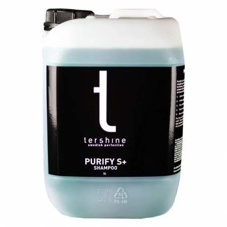 Tershine Purify S+ - Shampoo, keramisk shampoo med lakbeskyttelse, 5 L i gruppen Bilstereo / Bilpleje / Bilschampo hos BRL Electronics (184PURIFYSPLUS5)