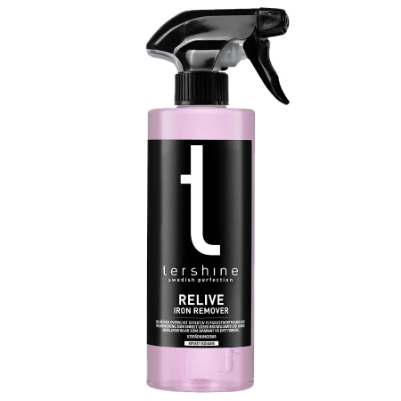 Tershine Relive - Iron Remover, flygrostfjerner, 500 ml i gruppen Bilstereo / Bilpleje / Flygrostborttagare & Fälgrengöring hos BRL Electronics (184R500)