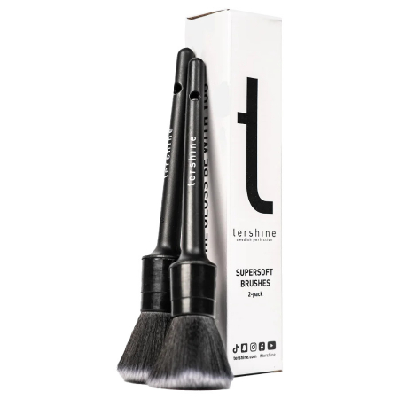 Tershine Supersoft Brushes, superbløde pensler, 2-pack i gruppen Bilstereo / Bilpleje / Tilbehør og værktøj hos BRL Electronics (184SOFTKIT)