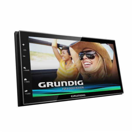 Grundig GX-3800, bilstereo med Android Auto, CarPlay, DAB+ och 3 par lågnivå i gruppen Bilstereo / Autoradio / 2DIN hos BRL Electronics (192GX3800)