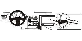 ProClip Monteringsbygel Seat Cordoba 94-99, Vinklad i gruppen Bilstereo / Hvad passer i min bil / Volkswagen / Caddy / Caddy Mk2 1996-2003 / Øvrigt Caddy Mk2 1996-2003 hos BRL Electronics (240852530)