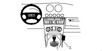 ProClip Monteringsbygel Audi TT 99-06, Vinklad i gruppen Bilstereo / Hvad passer i min bil / Audi / Audi TT / Audi TT 1999-2006 hos BRL Electronics (240852676)