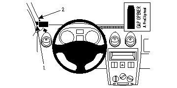 ProClip Monteringsbygel Dacia Logan 07-08 i gruppen Bilstereo / Hvad passer i min bil / Dacia hos BRL Electronics (240DACLOG07PROC)