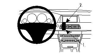 ProClips Monteringsbygel BMW F07 10-15 i gruppen Bilstereo / Hvad passer i min bil / BMW / BMW 5-serie / BMW F07/F10/F11/F18 2010-2017 / Øvrigt F07/F10/F11/F18 2010-2017 hos BRL Electronics (240F07PROCLIP)