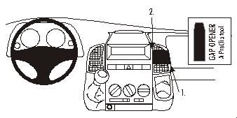 ProClip Monteringsbygel Fiat Ducato 02-06 i gruppen Bilstereo / Hvad passer i min bil / Fiat / Ducato hos BRL Electronics (240FIADUC02PROC)