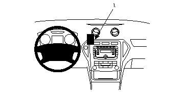 ProClip Monteringsbygel Ford Mondeo 08-14 i gruppen Bilstereo / Hvad passer i min bil / Ford / Mondeo / Mondeo 2007-2013 hos BRL Electronics (240FORDMON08PROC)