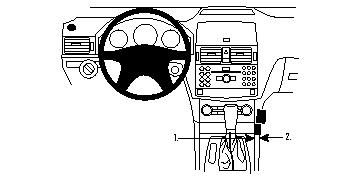 ProClip, Monteringsbygel Mercedes Benz C-Klass 07-10 i gruppen Bilstereo / Hvad passer i min bil / Mercedes / C-klasse / C-klasse 2008-2014 W204 hos BRL Electronics (240MERCCL07PROC)