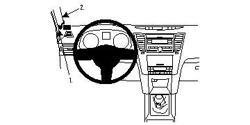 ProClip Monteringsbygel Subaru Outback/Legacy 10-14 i gruppen Bilstereo / Hvad passer i min bil / Subaru hos BRL Electronics (240SUBOUT10PROCL)