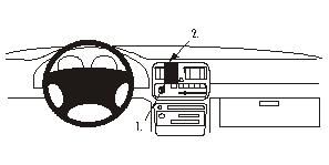 ProClip Monteringsbygel Subaru Outback 95-98 i gruppen Bilstereo / Hvad passer i min bil / Subaru hos BRL Electronics (240SUBOUT95PROCL)