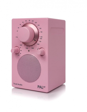 Tivoli Audio PAL BT, FM-radio med Bluetooth, rosa i gruppen Pakkeløsninger / Pakker til hjemmet / Mikroanlæg hos BRL Electronics (404TAPALBTG2P)