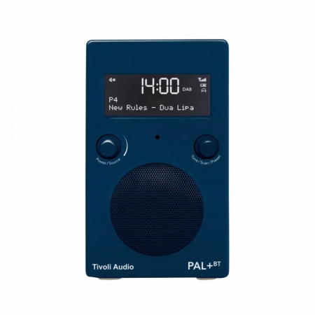 Tivoli Audio PAL+ BT (gen. 2), DAB/FM-radio med Bluetooth, blå i gruppen Pakkeløsninger / Pakker til hjemmet / Mikroanlæg hos BRL Electronics (404TAPPBTG2BL)