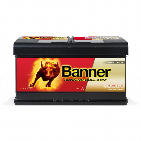 Banner Running Bull AGM 850A 95Ah, AGM-batteri i gruppen Bilstereo / Tilbehør / Batterier hos BRL Electronics (420BANNER95)