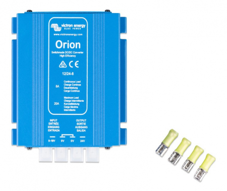 Victron Orion DC-DC-omformer, 12V ind 24V ud, 8A i gruppen Bilstereo / Tilbehør / Batteriopladere hos BRL Electronics (421VO12248)