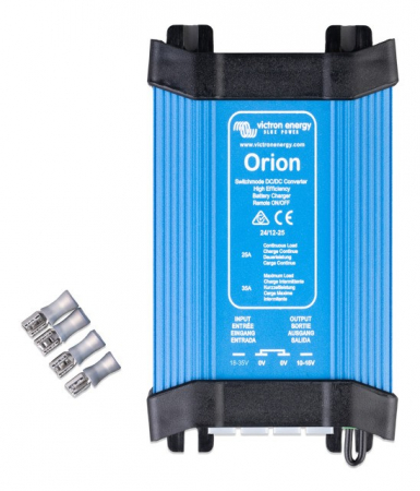 Victron Orion DC-DC-omformer, 24V ind 12V ud, 25A i gruppen Bilstereo / Tilbehør / 24V-konverter hos BRL Electronics (421VODCIP20)