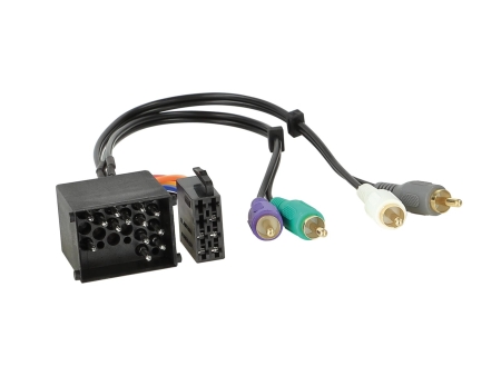 Aktiv system-adapter BMW/Landrover/Rover, 17-pin til RCA i gruppen Bilstereo / Hvad passer i min bil / BMW / BMW 5-serie / BMW E39 1995-2003 / Skifte stereo E39 1995-2003 hos BRL Electronics (70013102051)