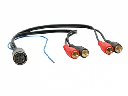 Aktiv system-adapter Volvo 6-pin - RCA i gruppen Bilstereo / Hvad passer i min bil / Volvo / Volvo XC70 / Volvo XC70 2004-2007 / Udskift radioen XC70 2004-2007 hos BRL Electronics (70013135250)