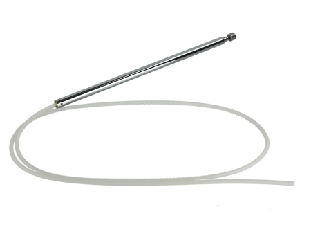 ACV Teleskopantenne AM/FM krom, 80 cm i gruppen Bilstereo / Tilbehør / Antenner hos BRL Electronics (7001510003811)