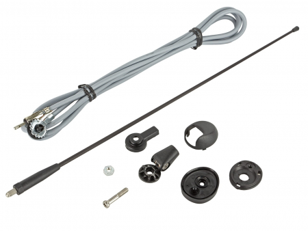 Tak antenn 0-90grader, 8mm hål, 2,45m kabel i gruppen Bilstereo / Tilbehør / Antenner hos BRL Electronics (700157657008)