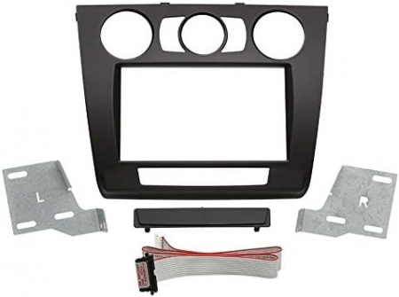 Monteringsram BMW 1-serie E87 2-din manuell AC i gruppen Bilstereo / Hvad passer i min bil / BMW / BMW 1-serie / BMW E81/E82/E87/E88 2007-2012 hos BRL Electronics (700381023071)