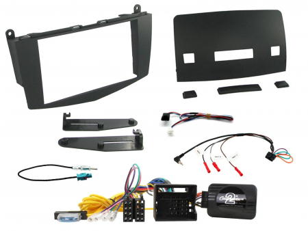 Installationskit Mercedes C-klass W204 07-11, passivt system i gruppen Bilstereo / Hvad passer i min bil / Mercedes / C-klasse / C-klasse 2008-2014 W204 hos BRL Electronics (701CTKMB04)