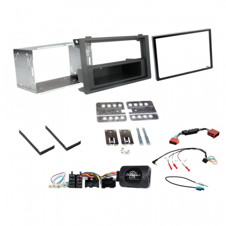 Connects2 Installationssæt Saab 9-3 2008-, 1/2-DIN i gruppen Bilstereo / Hvad passer i min bil / SAAB / 9-3 2008-2015 / 9-3 NG Facelift 2007-2015 / Skifte stereo 9-3 NG Facelift 2007-2015 hos BRL Electronics (701CTKSA01V2)