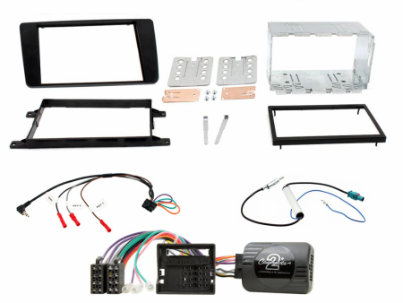 Installationskit Skoda Octavia 04-08, dubbel-din i gruppen Bilstereo / Hvad passer i min bil / Skoda / Skoda Octavia / Skoda Octavia 2004-2008 hos BRL Electronics (701CTKSK02)