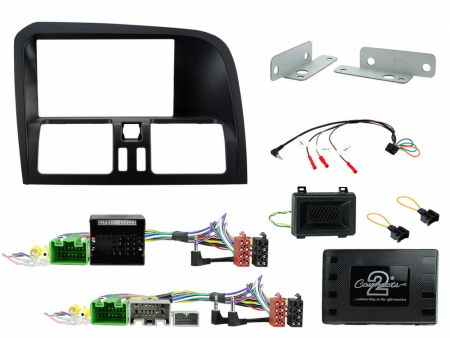 Installationskit Volvo XC60 2008-2017 dubbel-DIN, aktivt system i gruppen Bilstereo / Hvad passer i min bil / Volvo / Volvo XC60 / Volvo XC60 2008-2017 / Byta stereo XC60 2008-2017 hos BRL Electronics (701CTKVL08L)