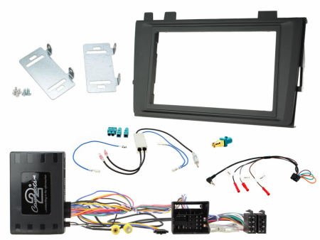 Installationskit 2-DIN Volkswagen T6.1 2020-2022 i gruppen Bilstereo / Hvad passer i min bil / Volkswagen / Transporter / Transporter T6.1 2020-2024 / Skift stereo Transporter T6.1 2020-2024 hos BRL Electronics (701CTKVW47)