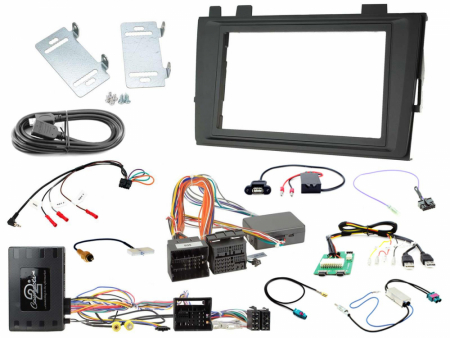 Connects2 installationssæt til VW T6.1 med E-Call, 2-DIN i gruppen Bilstereo / Hvad passer i min bil / Volkswagen / Transporter / Transporter T6.1 2020-2024 / Skift stereo Transporter T6.1 2020-2024 hos BRL Electronics (701CTKVW52)