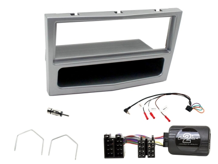 Installationskit Opel Astra 04-10, Krom-metallic, Singel-Din i gruppen Bilstereo / Hvad passer i min bil / Opel / Astra / Astra 2009-2015 hos BRL Electronics (701CTKVX26)