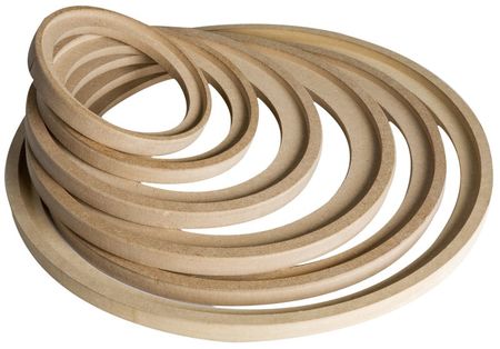 MDF-ring, 10 tommer i gruppen Bilstereo / Tilbehør / Byggematerialer / MDF-ringe hos BRL Electronics (720MDFRING10)