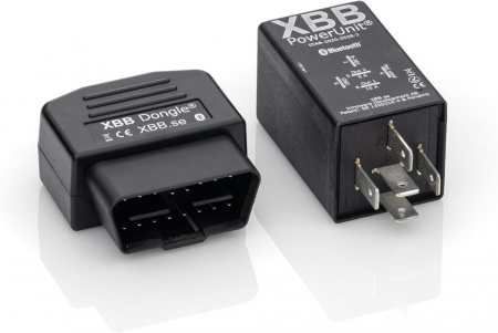 XBB Dongle® & XBB PowerUnit®, OBD-sæt til fjernlyssignal i gruppen Bilstereo / LED-lys / Monteringstilbehør hos BRL Electronics (871270425)