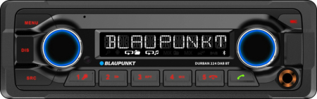 Blaupunkt Durban 224 DAB BT, 24V bilstereo med DAB og BT i gruppen Bilstereo / Autoradio / 1DIN hos BRL Electronics (873DURBAN224DABBT24V)