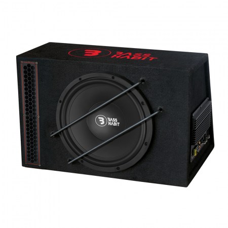 Bass Habit Play PL112A, prisvenlig 1x12 tommer aktiv basboks i gruppen Bilstereo / Bas / Aktiv subwoofer hos BRL Electronics (890PL112A)