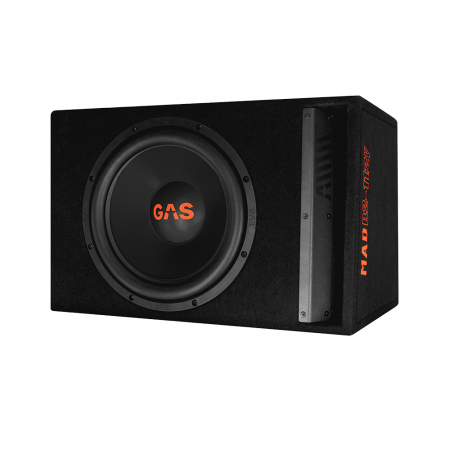 GAS MAD B2-112V, 1x12 tomme baskasse i gruppen Bilstereo / Bas / Passiv subwoofer hos BRL Electronics (900MADB2112V)