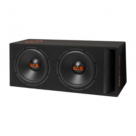 GAS MAD B2-212V, 2x12 tommer baskasse i gruppen Bilstereo / Bas / Passiv subwoofer hos BRL Electronics (900MADB2212V)