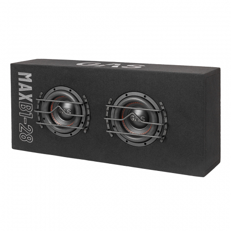 GAS MAX B1-28, rigtig tung 2x8 tommer basboks i gruppen Bilstereo / Bas / Passiv subwoofer hos BRL Electronics (900MAXB128)