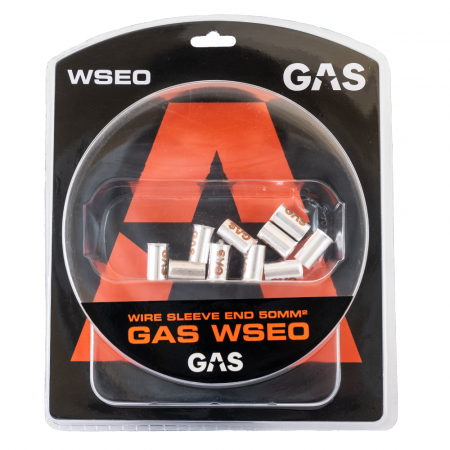 GAS 10-pak ende-/kabelhylser, 50mm²-kabel i gruppen Bilstereo / Tilbehør / Monteringstilbehør hos BRL Electronics (910WSE0)