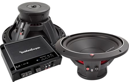 Rockford Fosgate 2x12 subwooferpakke med forstærker i gruppen Pakkeløsninger / Pakker til bilen / Baspakke hos BRL Electronics (SA000013)