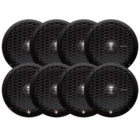 8-pack Rockford fosgate PPS4-8 Punch Pro 8 tommer i gruppen Pakkeløsninger / Pakker til bilen / SPL Højttalerpakke hos BRL Electronics (SET510PPS48X8)