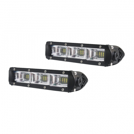 2-pak NIZLED B27RF, 6 tommer / 19 cm LED-rampe, 27W, arbejdspakke i gruppen Arbejdsbelysning hos BRL Electronics (SETB27RFX2)