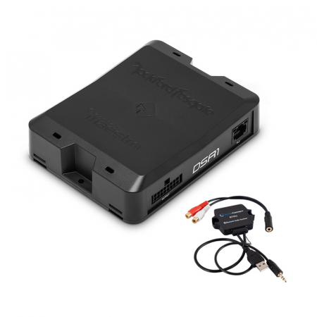 Rockford Fosgate DSR1 & AUX-til Bluetooth-adapter, processorpakke i gruppen Bilstereo / Forstærker / Lydprocessorer hos BRL Electronics (SETDSR1PKT1)